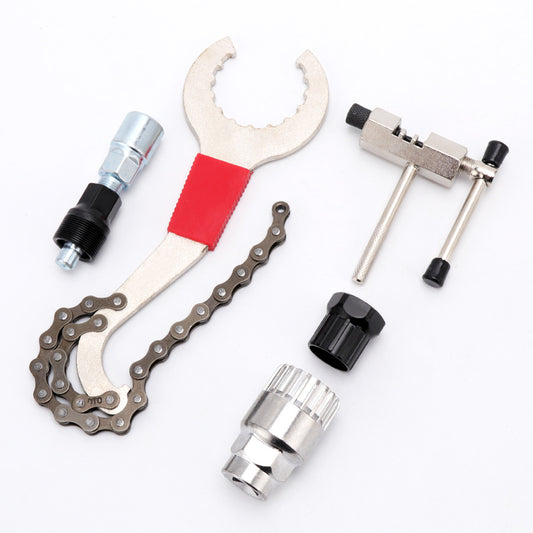 Crankset Removal Tool Puller Bicycle Repair Tool Central Axle Tail Hook Crank Remover Crankset Removal Tool