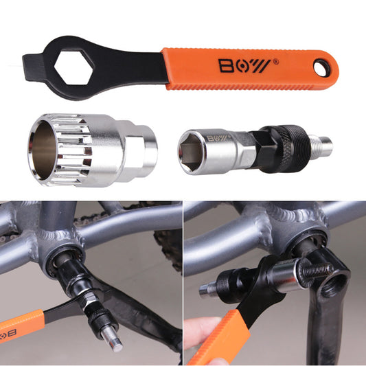 Boy Mountain Bike Repair Tool Bicycle Repair Center Axle Removal Tool Spin Fly Removal