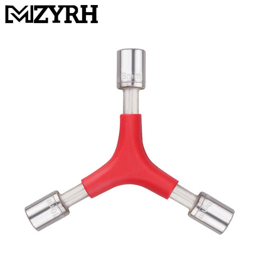 Mountain Bike Repair Tools Practical Three-Prong Hexagon Tool Repair Tool 4MM/5MM/6MM