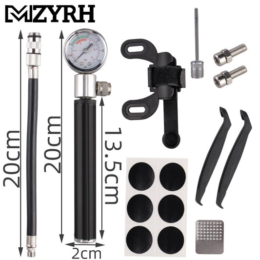 Manual Mini Air Pump Bicycle Universal Pump Bicycle Outdoor Riding Portable Pump