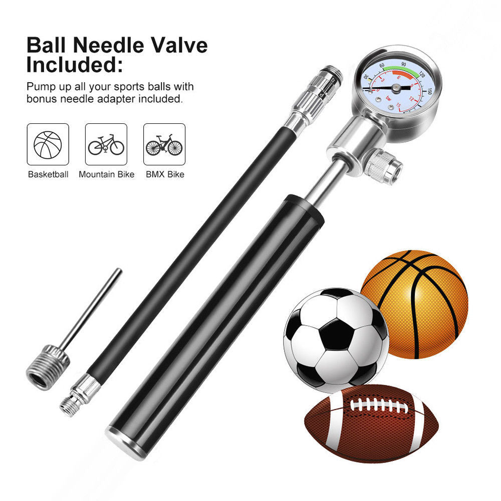 Manual Mini Air Pump Bicycle Universal Pump Bicycle Outdoor Riding Portable Pump
