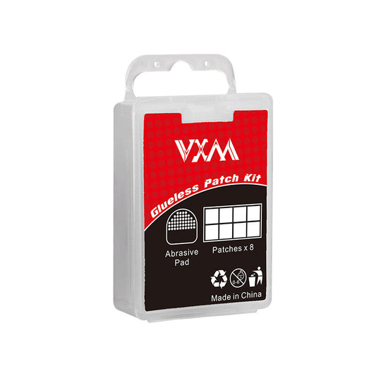 VXM Mountain Bike Transparent Glue-Free Tire Patch Tire Patch Film 8 Quick Tire Patch Tool Box Set