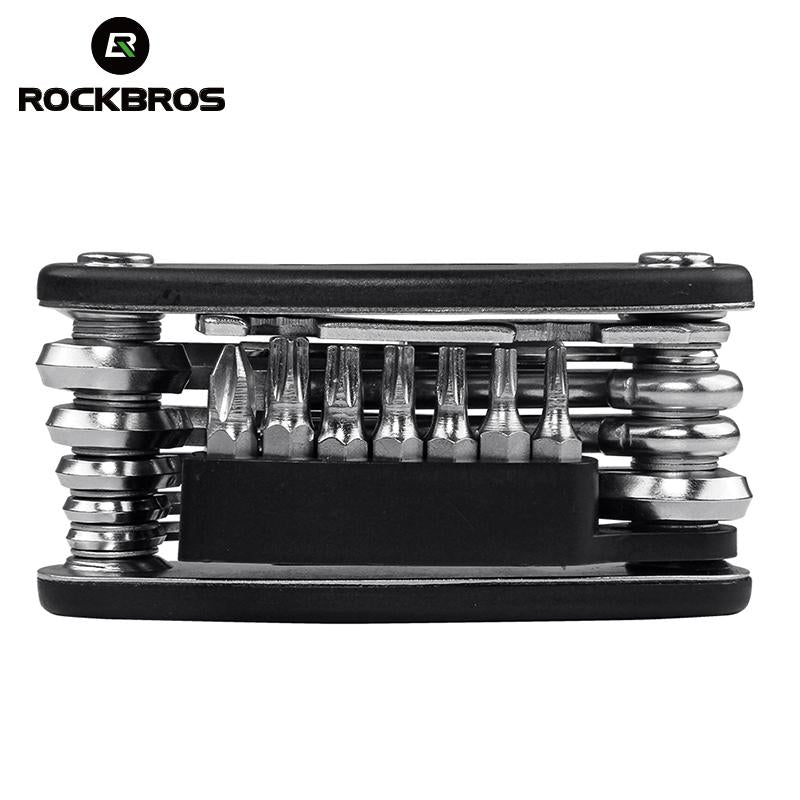 ROCKBROS 16 in 1 Bicycle Tools Sets Mountain Bike Multi Repair  Kit Hex Spoke Wrench Mountain Cycle Screwdriver