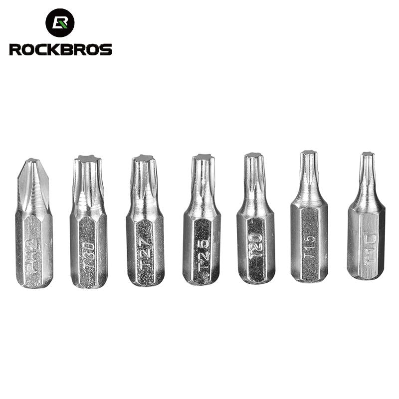 ROCKBROS 16 in 1 Bicycle Tools Sets Mountain Bike Multi Repair  Kit Hex Spoke Wrench Mountain Cycle Screwdriver