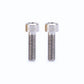 RISI 6PCS M5*16mm Titanium Stem Bolts MTB Bicycle  Screws Fixed Bolts Bike Parts 3 Colors