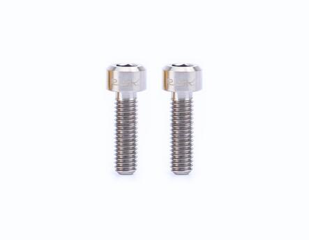 RISI 6PCS M5*16mm Titanium Stem Bolts MTB Bicycle  Screws Fixed Bolts Bike Parts 3 Colors