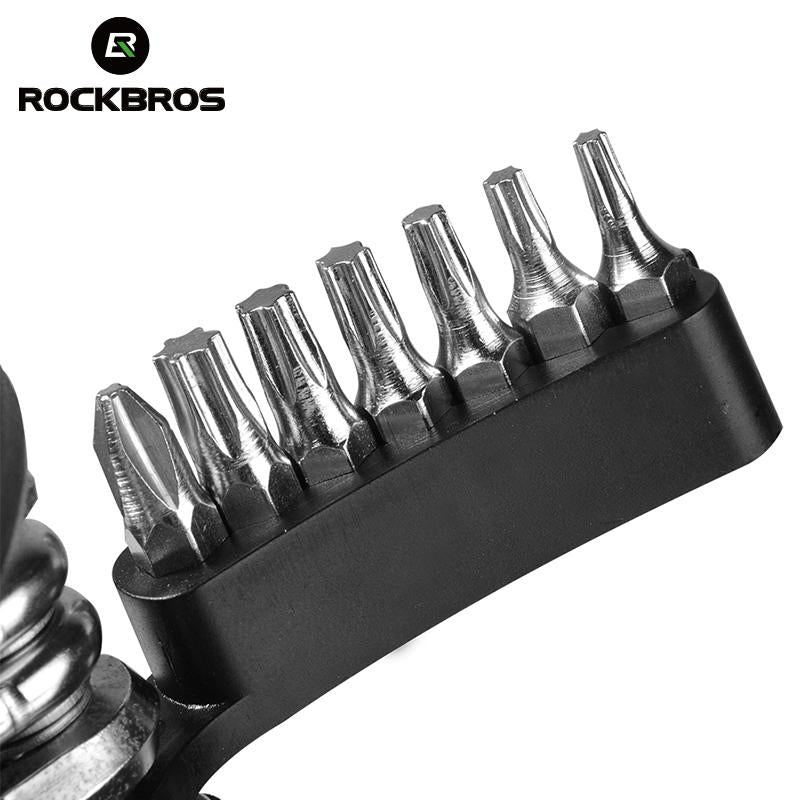 ROCKBROS 16 in 1 Bicycle Tools Sets Mountain Bike Multi Repair  Kit Hex Spoke Wrench Mountain Cycle Screwdriver